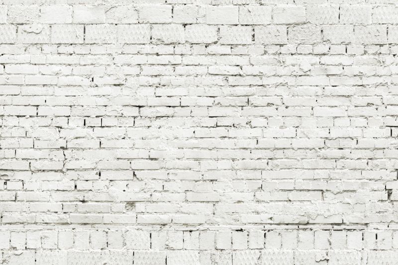 Completed Limewashed Brick Wall