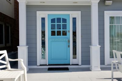 Entry Door and Porch Painting